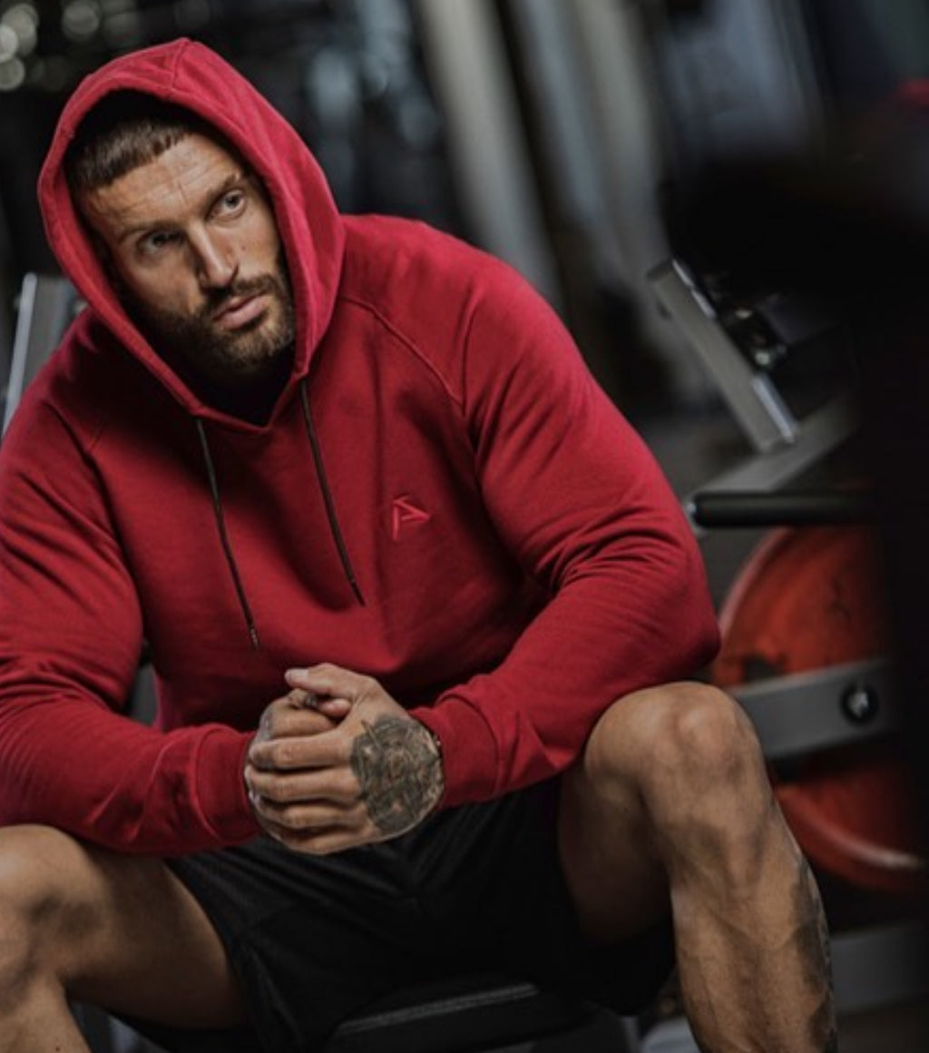 Brand new alpha skinz red hoodie