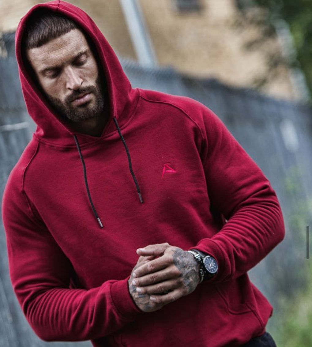 Brand new alpha skinz red hoodie