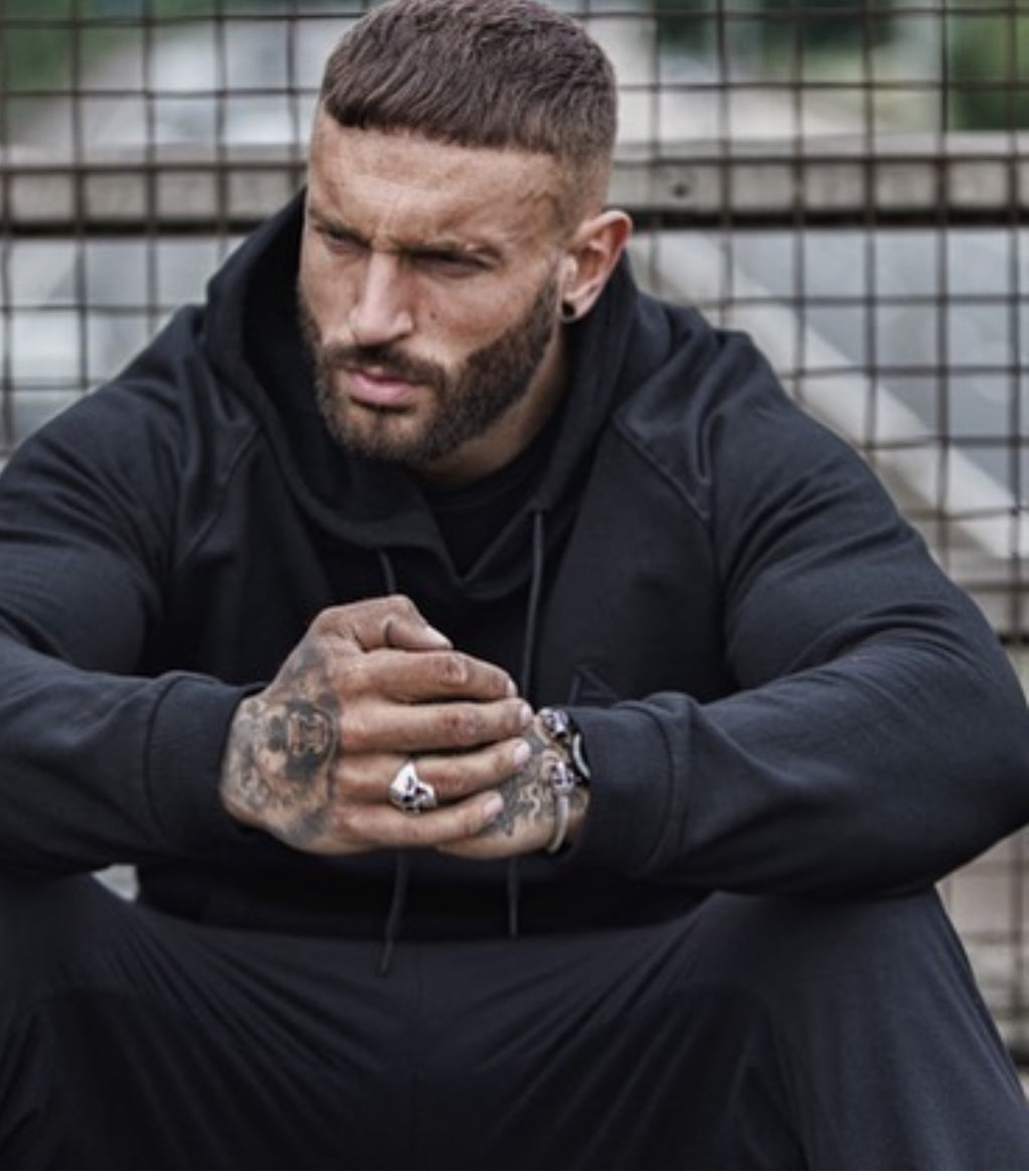 Brand new alpha skinz black hoodie