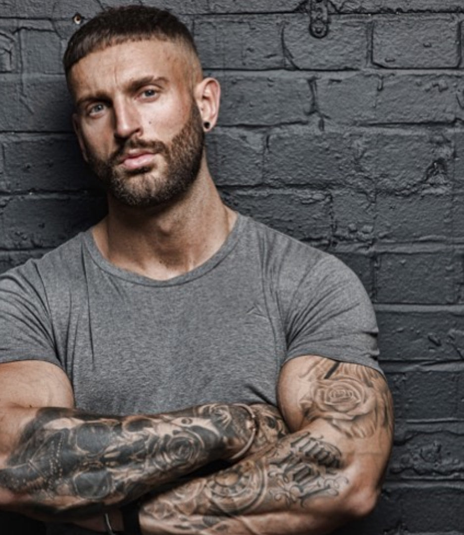 Brand new Alpha skinz grey tee